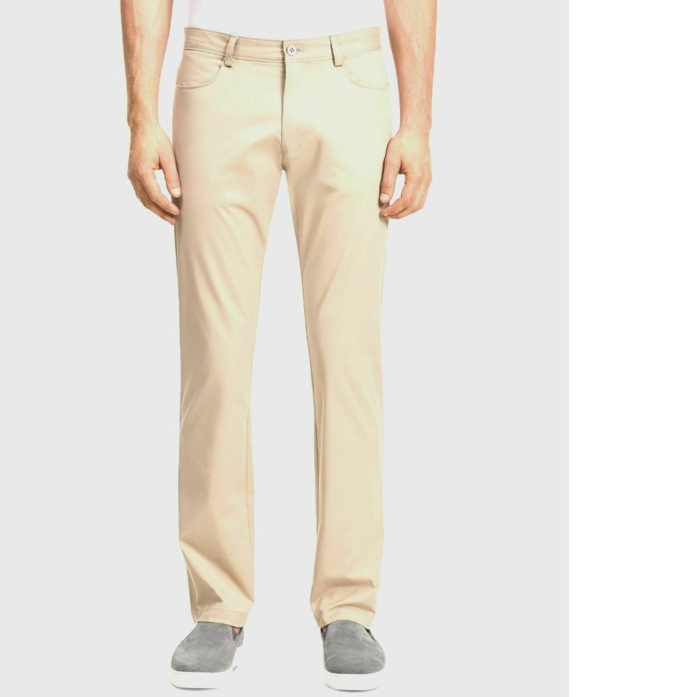 $200 Calvin Klein 34W X 32L Beige Pants